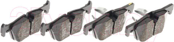 Изображение товара Тормозные колодки Brembo P06071