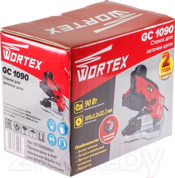 Изображение товара Точильный станок Wortex GC 1090 (GC109000011)