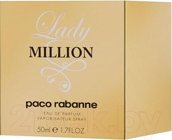 Изображение товара Парфюмерная вода Paco Rabanne Lady Million (50мл)