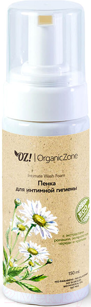 Изображение товара Пенка для интимной гигиены Organic Zone 150мл