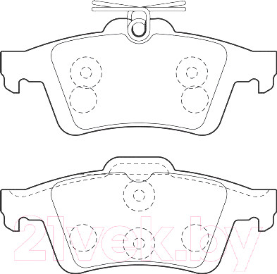 Изображение товара Тормозные колодки Valeo 301019