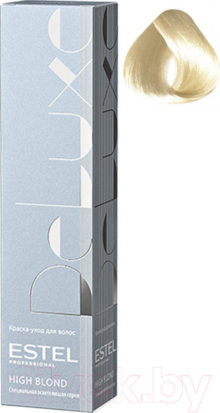 Изображение товара Крем-краска для волос Estel De Luxe High Blond 117 (пепельно-коричневый блондин ультра)