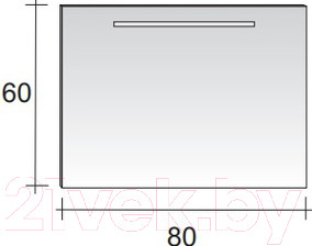 Изображение товара Зеркало Riho F40908006031