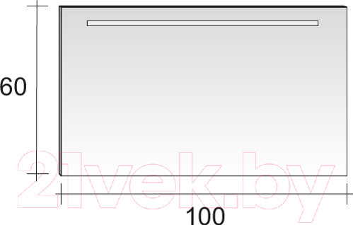 Изображение товара Зеркало Riho F40910006031