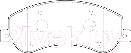 Изображение товара Тормозные колодки Valeo 301816