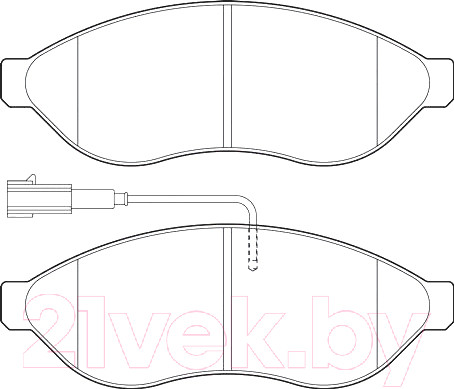 Изображение товара Тормозные колодки Valeo 301891