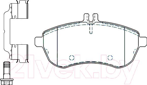 Изображение товара Тормозные колодки ATE 13046027322