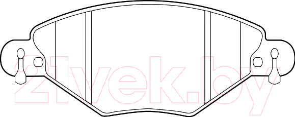 Изображение товара Тормозные колодки Valeo 302022