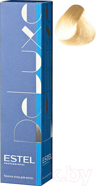Изображение товара Крем-краска для волос Estel De Luxe 10/117 (светлый блондин усиленный пепельно-коричневый)