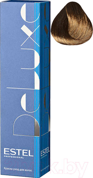 Изображение товара Крем-краска для волос Estel De Luxe 5/70 (светлый шатен коричневый для седины)