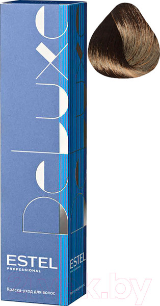 Изображение товара Крем-краска для волос Estel De Luxe 5/77 (светлый шатен коричневый интенсивный)