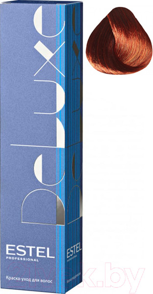 Изображение товара Крем-краска для волос Estel De Luxe 6/50 (темно-русый красный для седины)
