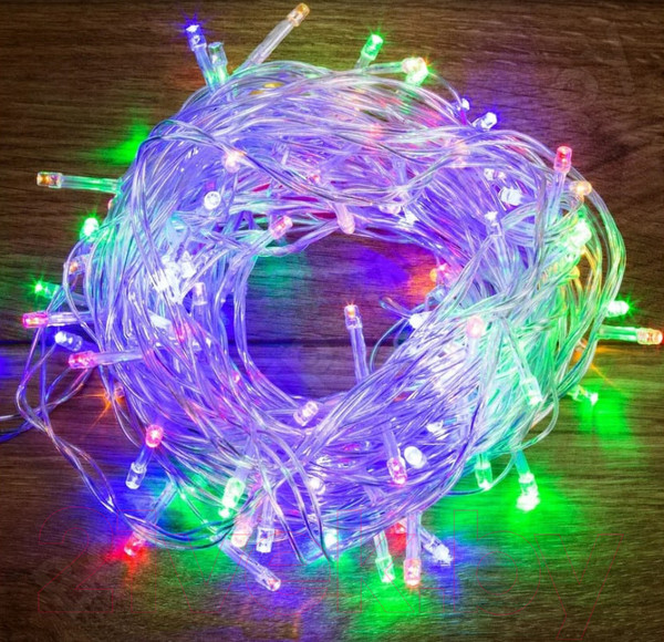 Изображение товара Светодиодная гирлянда Neon-Night Твинкл лайт 303-179 (6м, мультиколор)