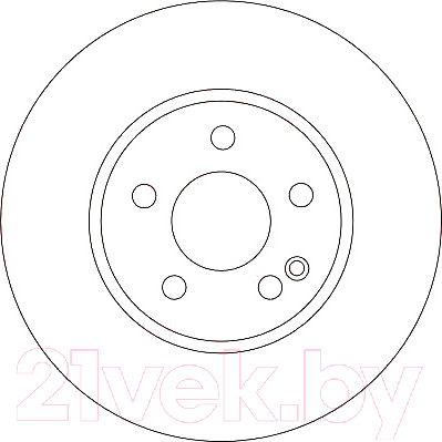 Изображение товара Тормозной диск TRW DF4373