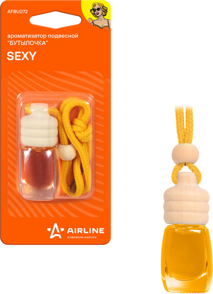 Изображение товара Ароматизатор автомобильный Airline Бутылочка AFBU072 (Sexy)
