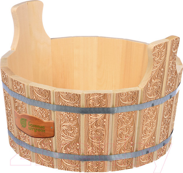 Изображение товара Ушат Банные Штучки Цветы / 33429