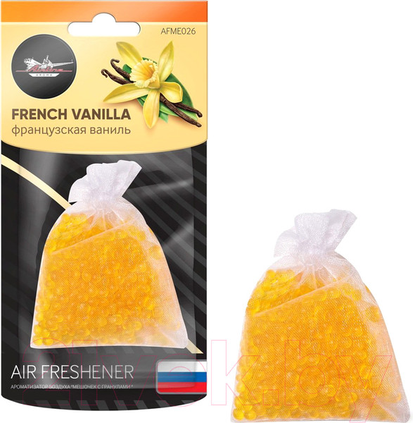 Изображение товара Ароматизатор автомобильный Airline Мешочек с гранулами / AFME026 (французская ваниль)