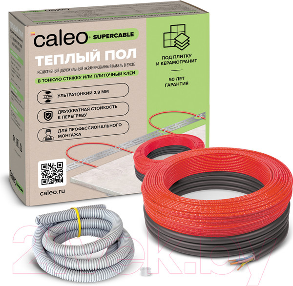 Изображение товара Теплый пол электрический Caleo Supercable 18W-60