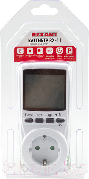 Изображение товара Ваттметр Rexant RX-11 / 10-6100