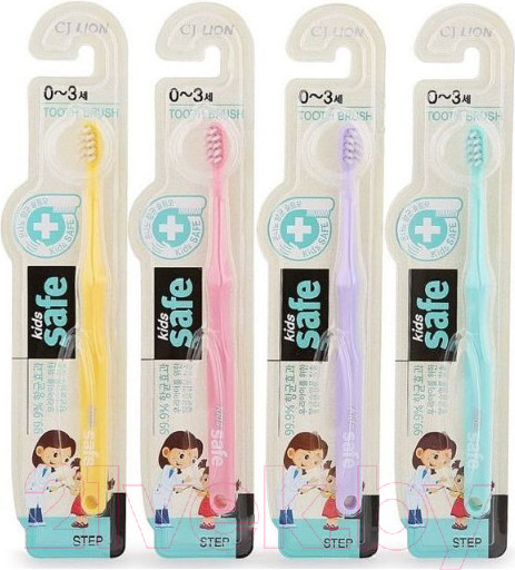 Изображение товара Зубная щетка Lion Kids Safe с нано-серебряным покрытием №1 от 0 до 3лет