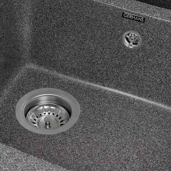 Изображение товара Мойка кухонная Gerhans E10 (графит)