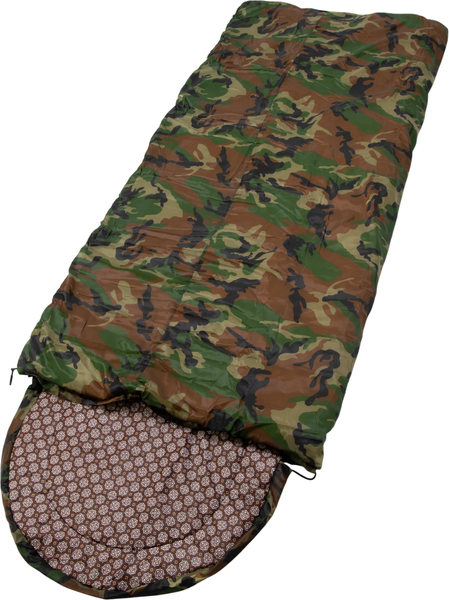 Изображение товара Спальный мешок Huntsman Standart Аляска Таффета КМФ (-10°)