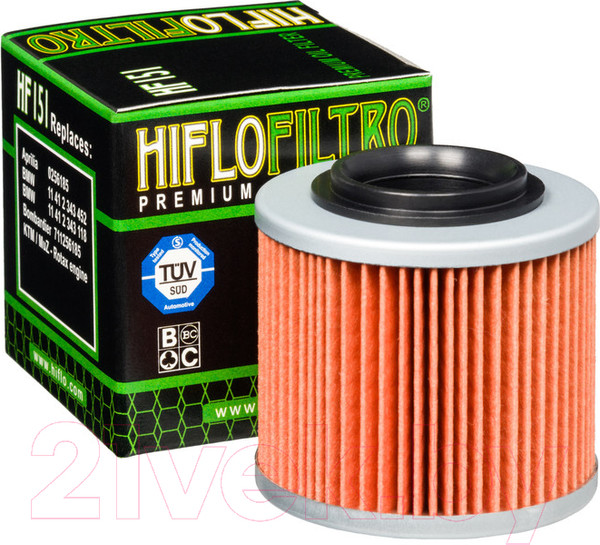 Изображение товара Масляный фильтр Hiflofiltro HF151