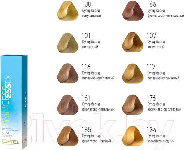 Изображение товара Крем для осветления волос Estel Princess Essex S-OS/176 (арктический)