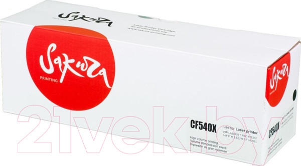 Изображение товара Картридж Sakura Printing SACF540X