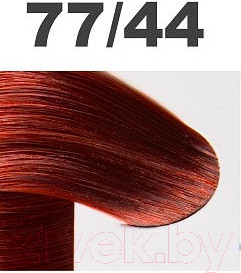 Изображение товара Крем-краска для волос Estel De Luxe Extra Red 77/44 (русый медный интенсивный)