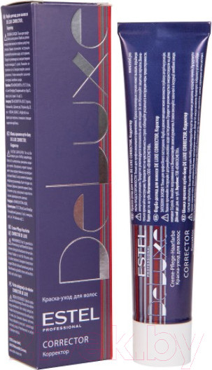 Изображение товара Крем-краска для волос Estel De Luxe Corrector 0/G (графит)