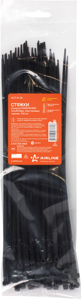 Изображение товара Стяжка для кабеля Airline ACT-N-26 (100шт)