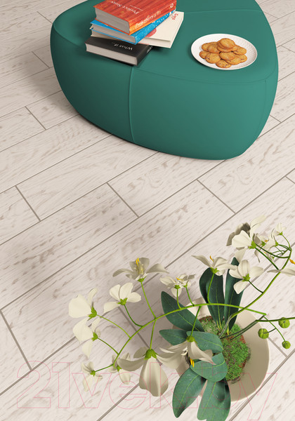 Изображение товара Плитка Beryoza Ceramica Берн белый (147х594)