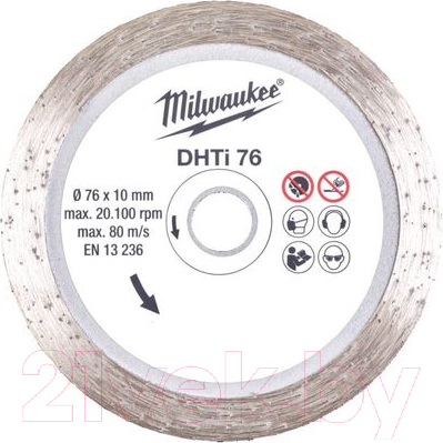 Изображение товара Отрезной диск алмазный Milwaukee 4932464715