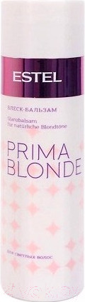 Изображение товара Бальзам для волос Estel Prima Blonde блеск для светлых волос (200мл)