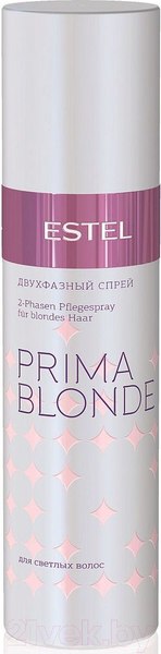 Изображение товара Спрей для волос Estel Prima Blonde двухфазный для светлых волос (200мл)
