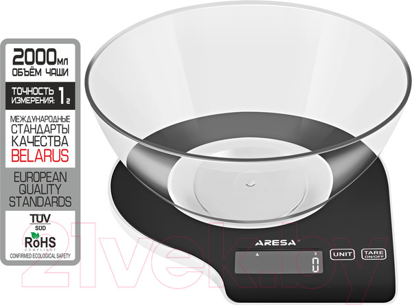 Изображение товара Кухонные весы Aresa AR-4301 (SK-406)