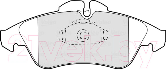 Изображение товара Тормозные колодки Valeo 301044
