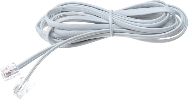 Изображение товара Кабель Rexant RJ-11(6P-4C) / 18-3031 (3м, белый)