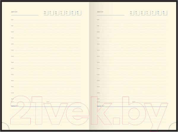 Изображение товара Ежедневник Berlingo Western UD0 85504 (136л, зеленый )