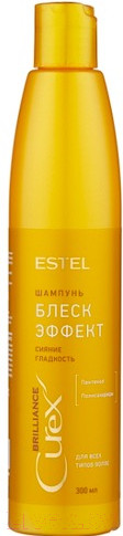 Изображение товара Шампунь для волос Estel Сurex Brilliance блеск для всех типов волос (300мл)