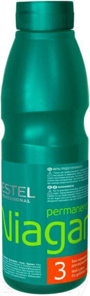 Изображение товара Средство для биозавивки Estel №3 Niagara для окрашенных волос (500мл)