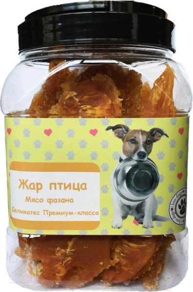 Изображение товара Лакомство для собак O'dog Жар-птица. Мясо фазана (750г)