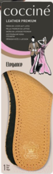 Изображение товара Стельки для обуви Coccine Premium кожаные (р.37-38)