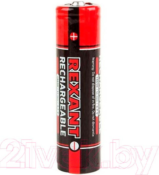 Изображение товара Комплект аккумуляторов Rexant 18650 / 30-2010-05 (2шт)