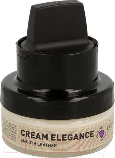 Изображение товара Крем для обуви Coccine Cream Elegance с губкой (50мл, бесцветный)