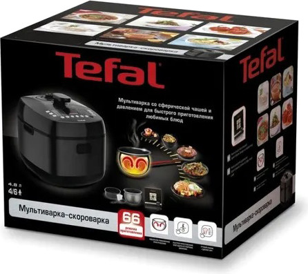 Изображение товара Мультиварка-скороварка Tefal Ultimate Pressure Cooker CY625D32
