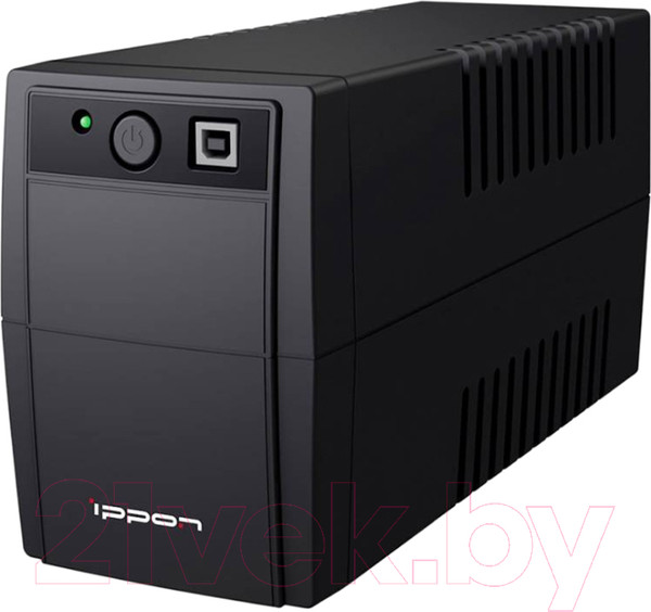 Изображение товара ИБП IPPON Back Basic 1050 Euro 600W/1050VA (черный)