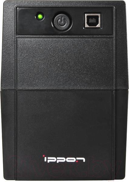 Изображение товара ИБП IPPON Back Basic 1050 Euro 600W/1050VA (черный)