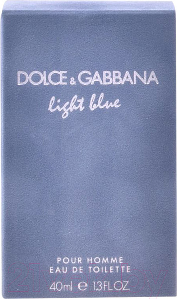 Изображение товара Туалетная вода Dolce&Gabbana Light Blue Pour Homme (40мл)